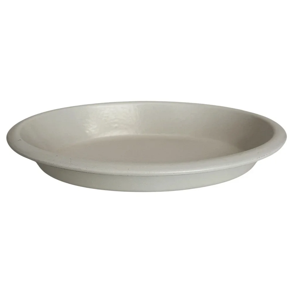 Vintage Le Creuset Au‎ Gratin Dish White #24 Enameled Cast Iron France Casserole